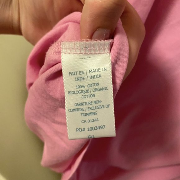 Twik by Simons Pink Cotton Tee - Picture 3 of 4